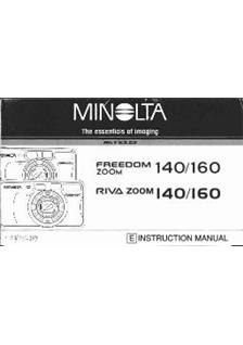 Minolta Capios 160 A manual. Camera Instructions.